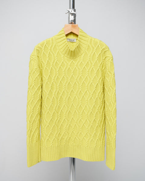 MARTA Cable Knit Wool Sweater