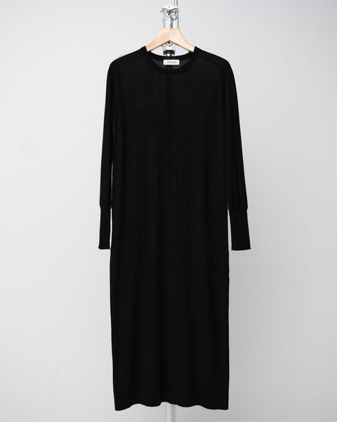 GIULIA Long Sleeve Merino Dress