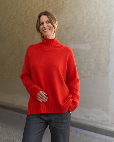 MADDALENE High Neck Sweater