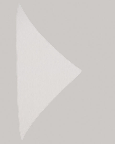 CHIARA Triangle Scarf in Merino Wool and Cashmere
