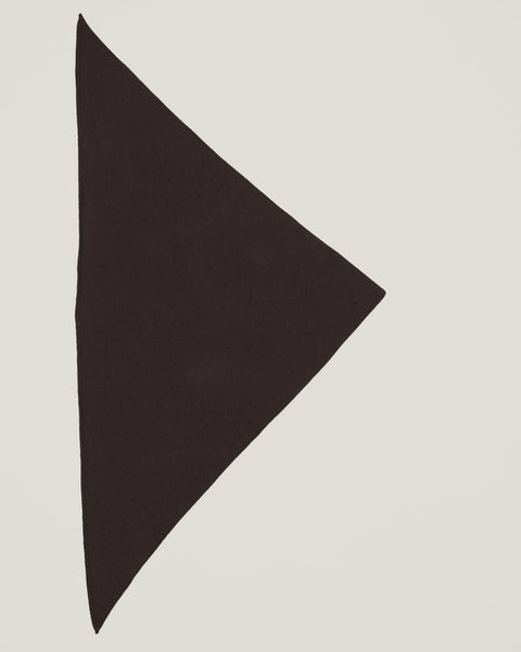 CHIARA Triangle Scarf in Merino Wool and Cashmere