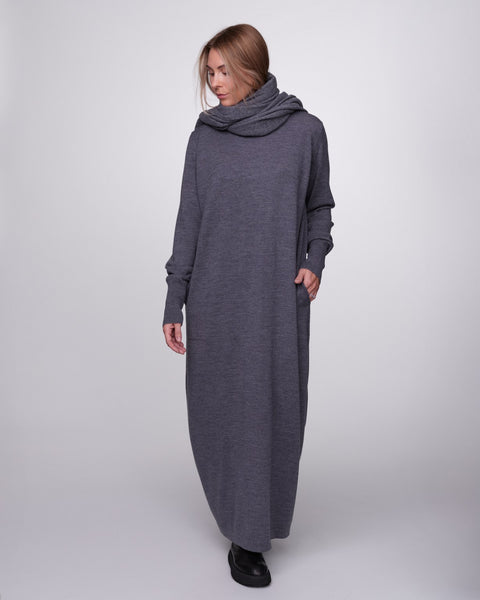 ILONIA Turtleneck Merino Dress