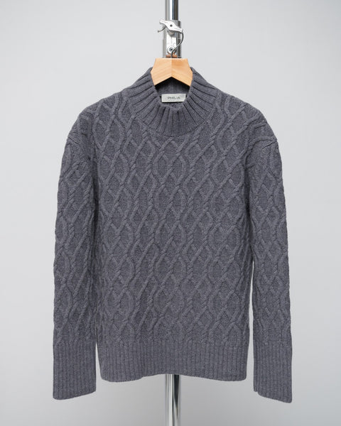 MARTA Cable Knit Wool Sweater