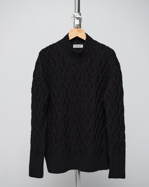 MARTA Cable Knit Wool Sweater