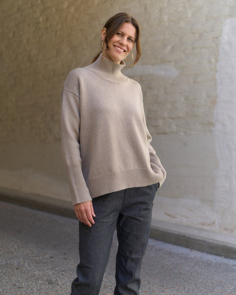 MADDALENE High Neck Sweater