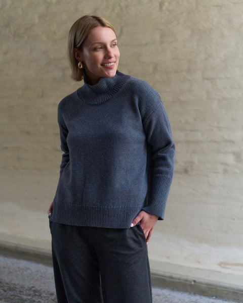 MADDALENE High Neck Sweater