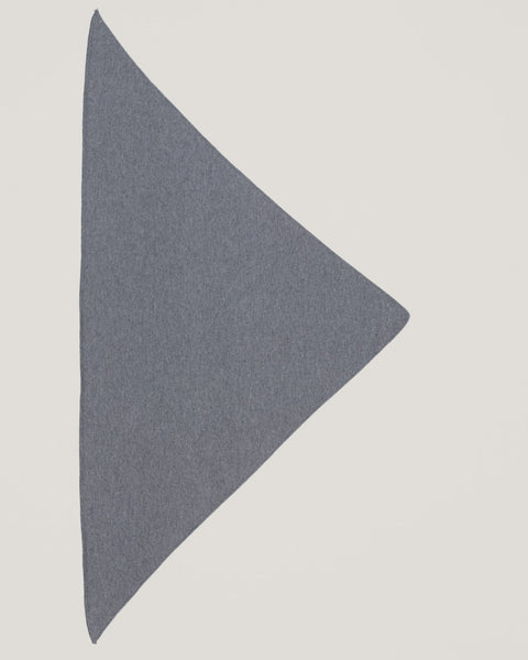 CHIARA Triangle Scarf in Merino Wool and Cashmere