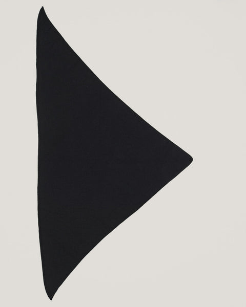 CHIARA Triangle Scarf in Merino Wool and Cashmere