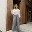 LUCIA Cotton V-Neck Shirt